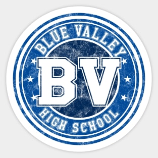 Blue Valley High School (Worn) Sticker